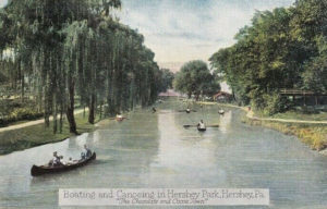 Boating and Canoeing in Hershey Park