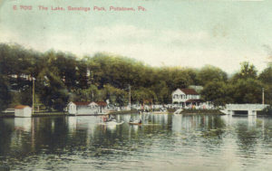 The Lake, Sanatoga Park circa 1908