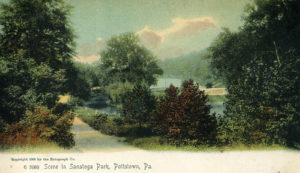 A scene at Sanatoga Park circa 1906